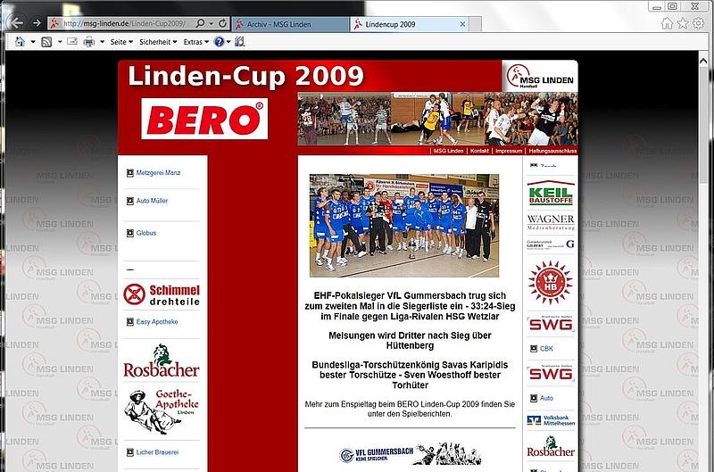 HSG Linden – Mannschaftsfoto