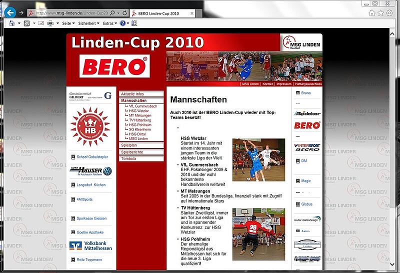 HSG Linden – Mannschaftsfoto